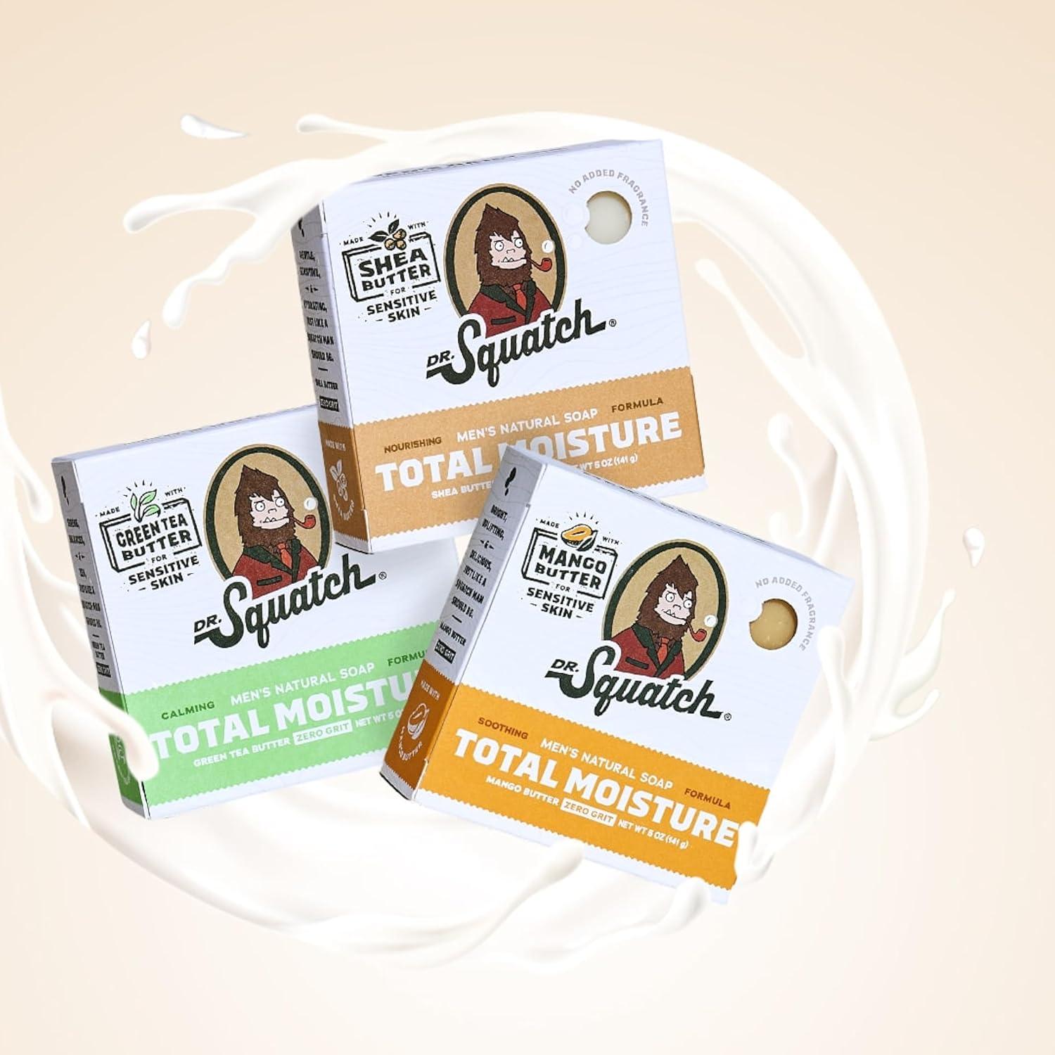 Jabón de Barra Hidratante Dr. Squatch para Hombres - Té Verde