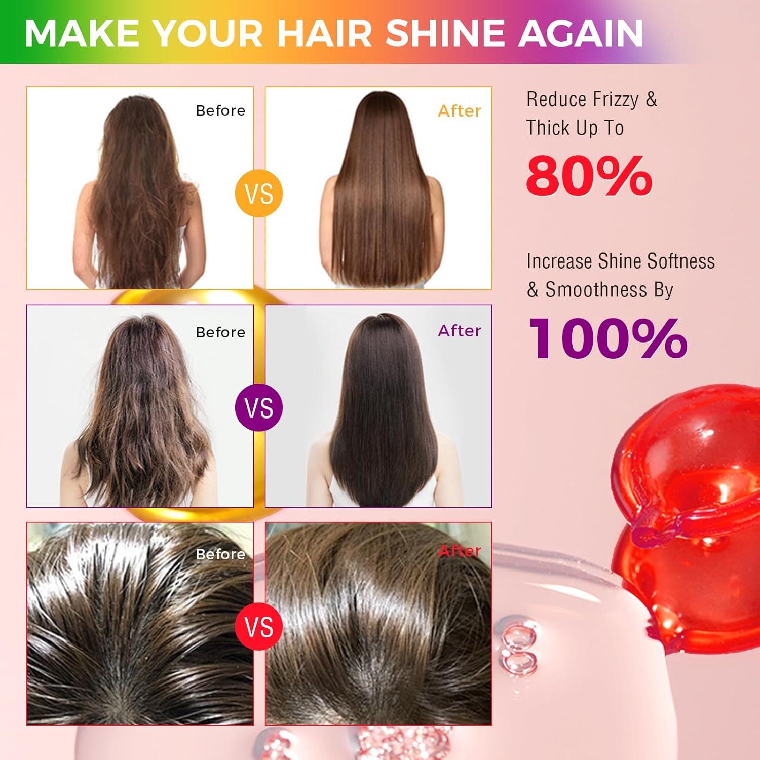 Suero Tratamiento Capilar OUKEYA con Vitaminas y Aceites 81g