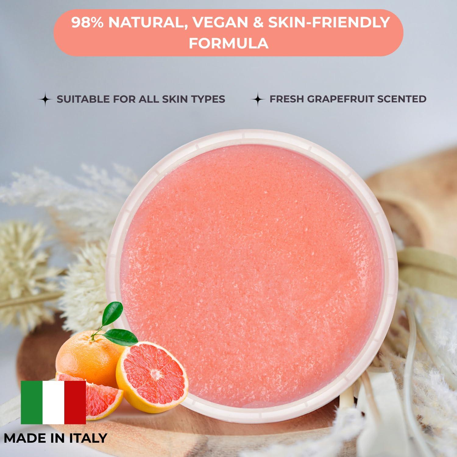 Exfoliante Corporal NaturaverdePro Pomelo Fresco 300g - Cuidado Post-Cera