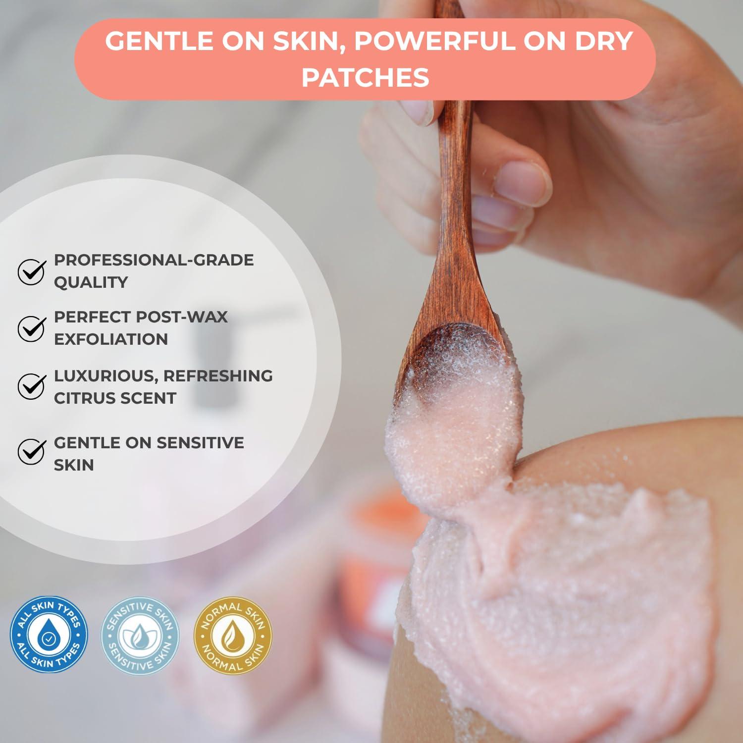 Exfoliante Corporal NaturaverdePro Pomelo Fresco 300g - Cuidado Post-Cera