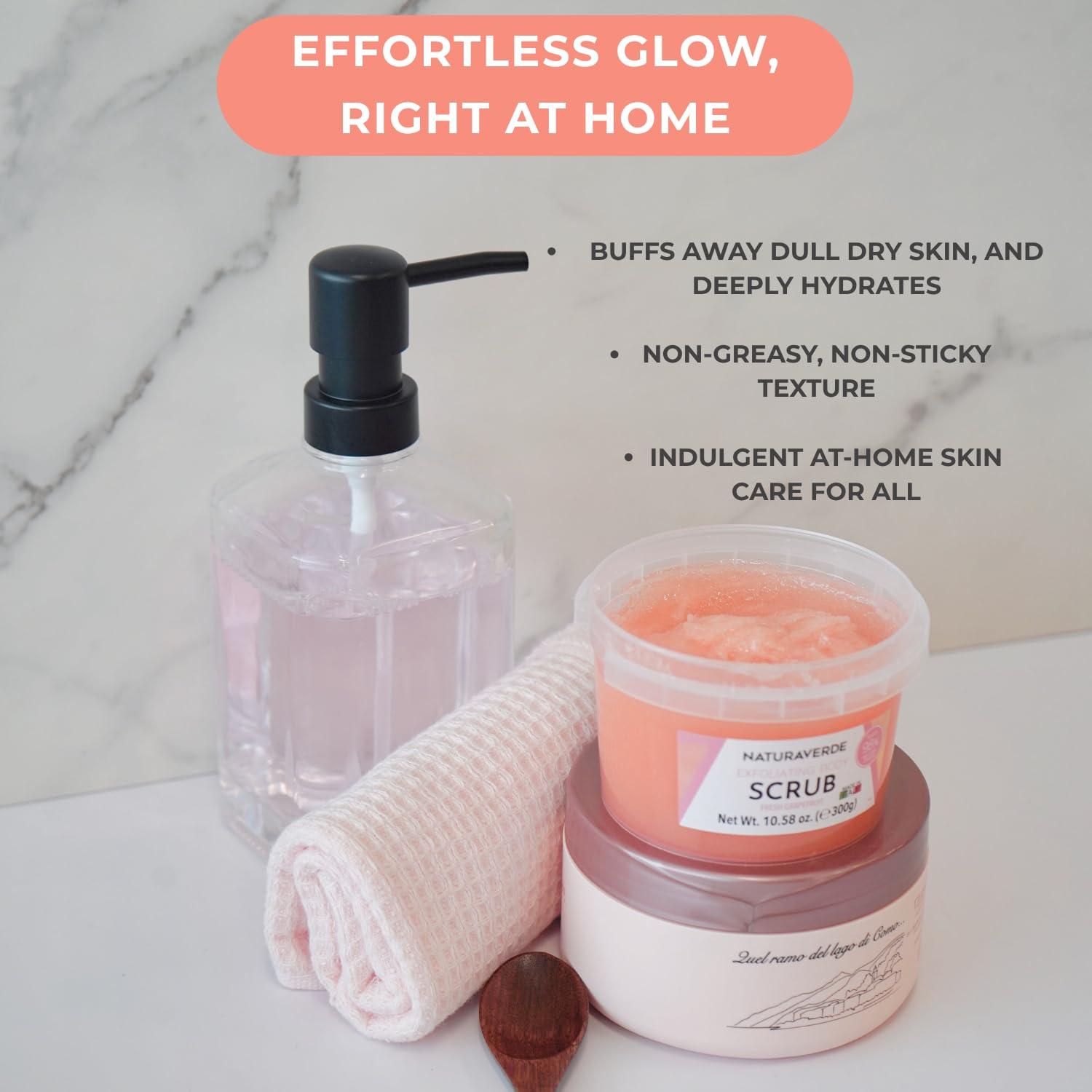 Exfoliante Corporal NaturaverdePro Pomelo Fresco 300g - Cuidado Post-Cera