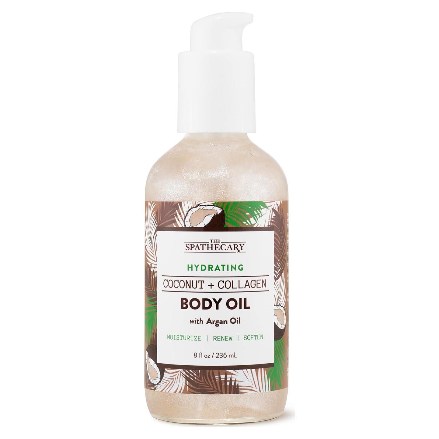 Aceite Corporal Hidratante The Spathecary Coco y Colágeno 425 g