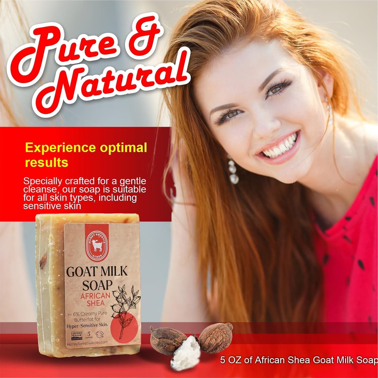 Jabón de Leche de Cabra Africana Honey Sweetie Acres 141g