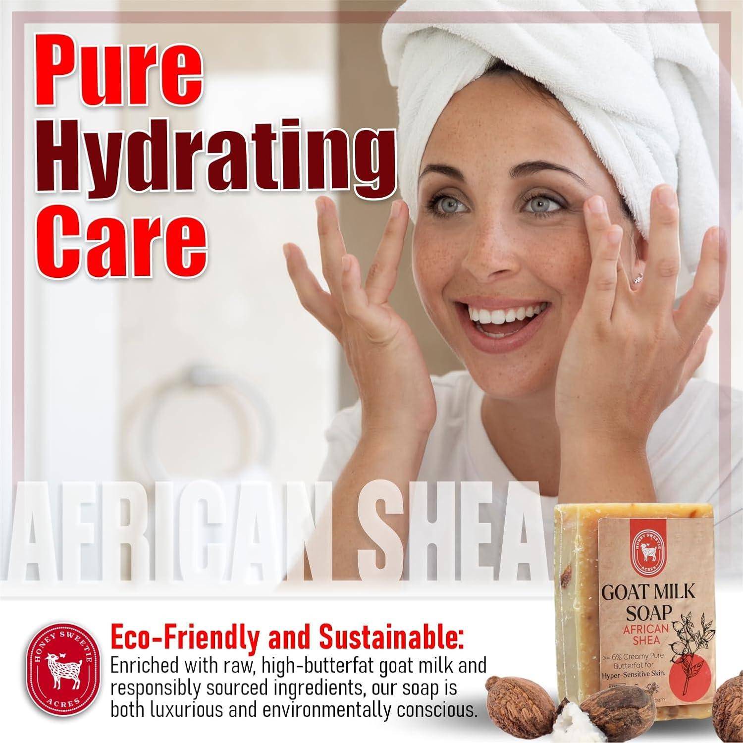 Jabón de Leche de Cabra Africana Honey Sweetie Acres 141g