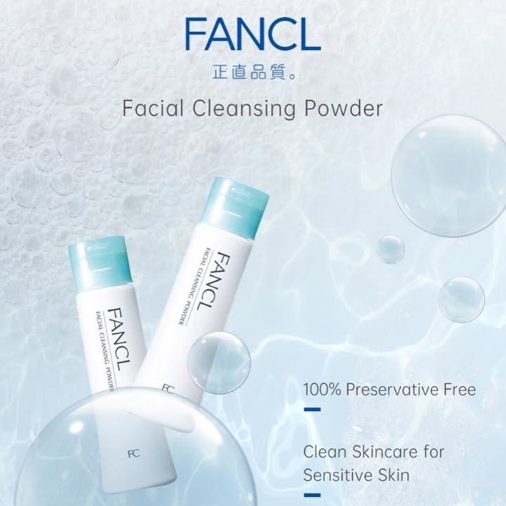FANCL Polvo Limpiador Facial Japonés 14g - Hidratante Piel Sensible