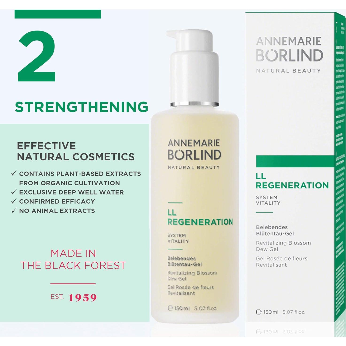 Gel Revitalizante de Rocío Floral ANNEMARIE BÖRLIND 150 ml