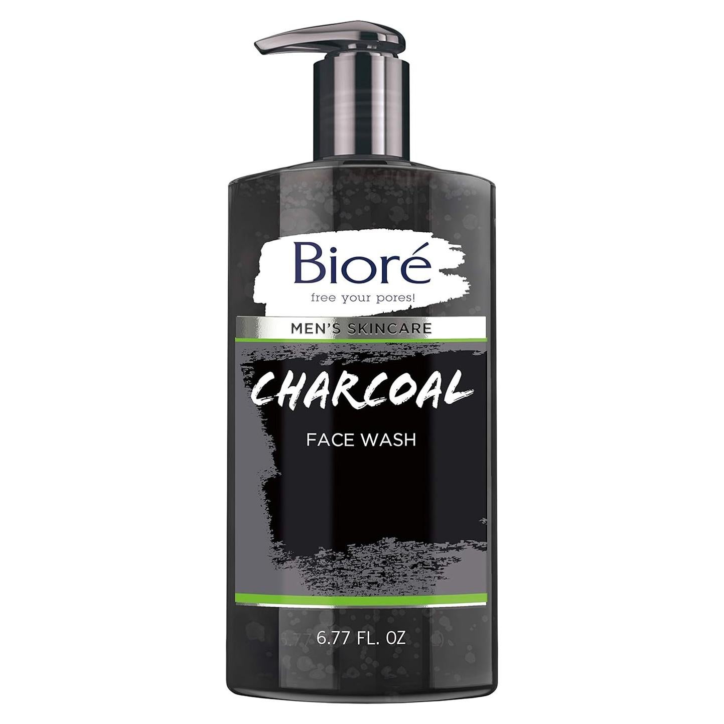 Limpiador Facial de Carbón Bioré 191 ml - Piel Limpia y Suave