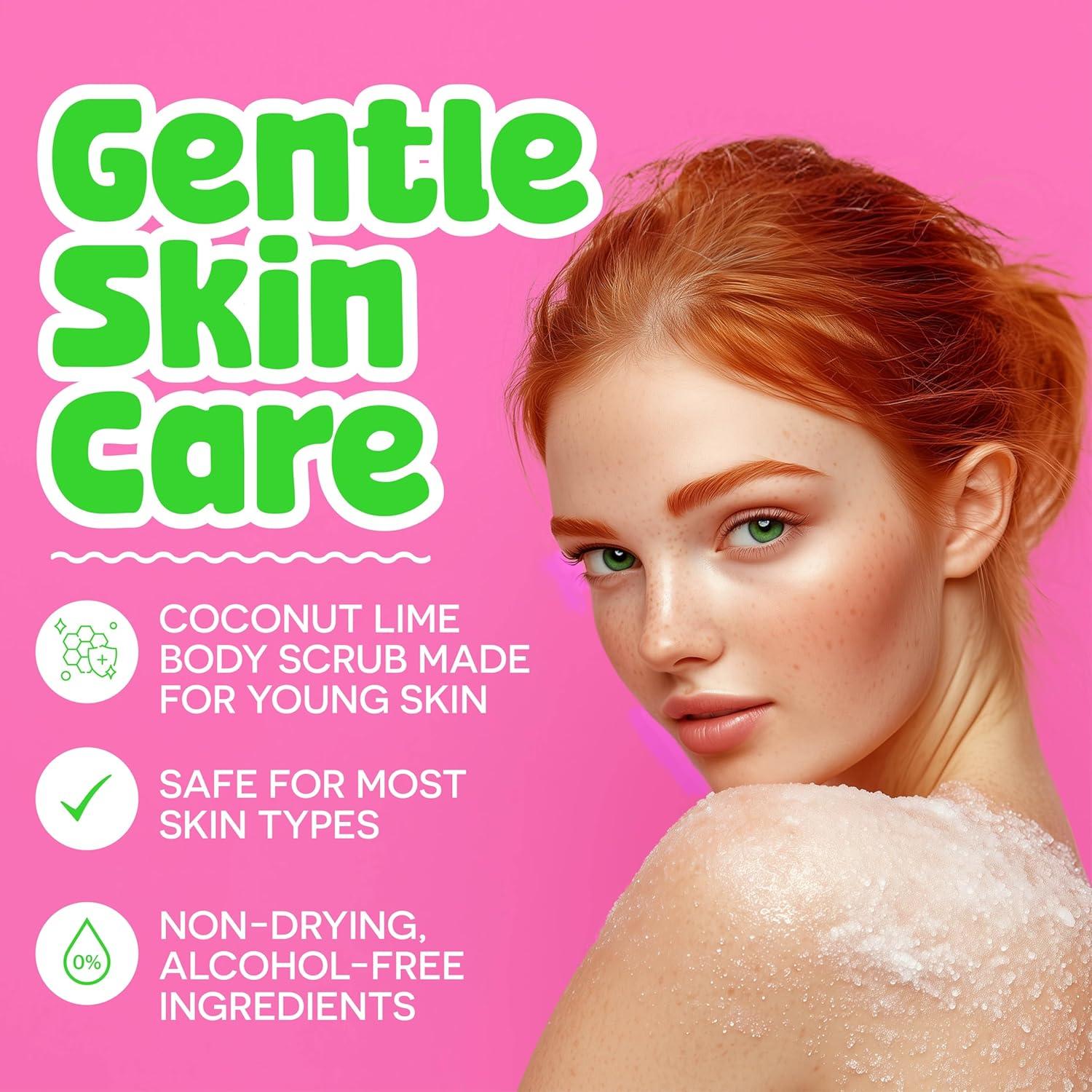 Exfoliante Corporal BeYOUtiful Coco Lima 453 g - Suave y Vegano