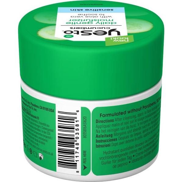 Hidratante Diario Sí A Pepinos 50 ml para Piel Sensible