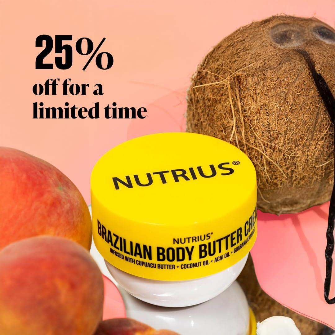 Crema Corporal Nutrius con Manteca de Cupuacu 170 g