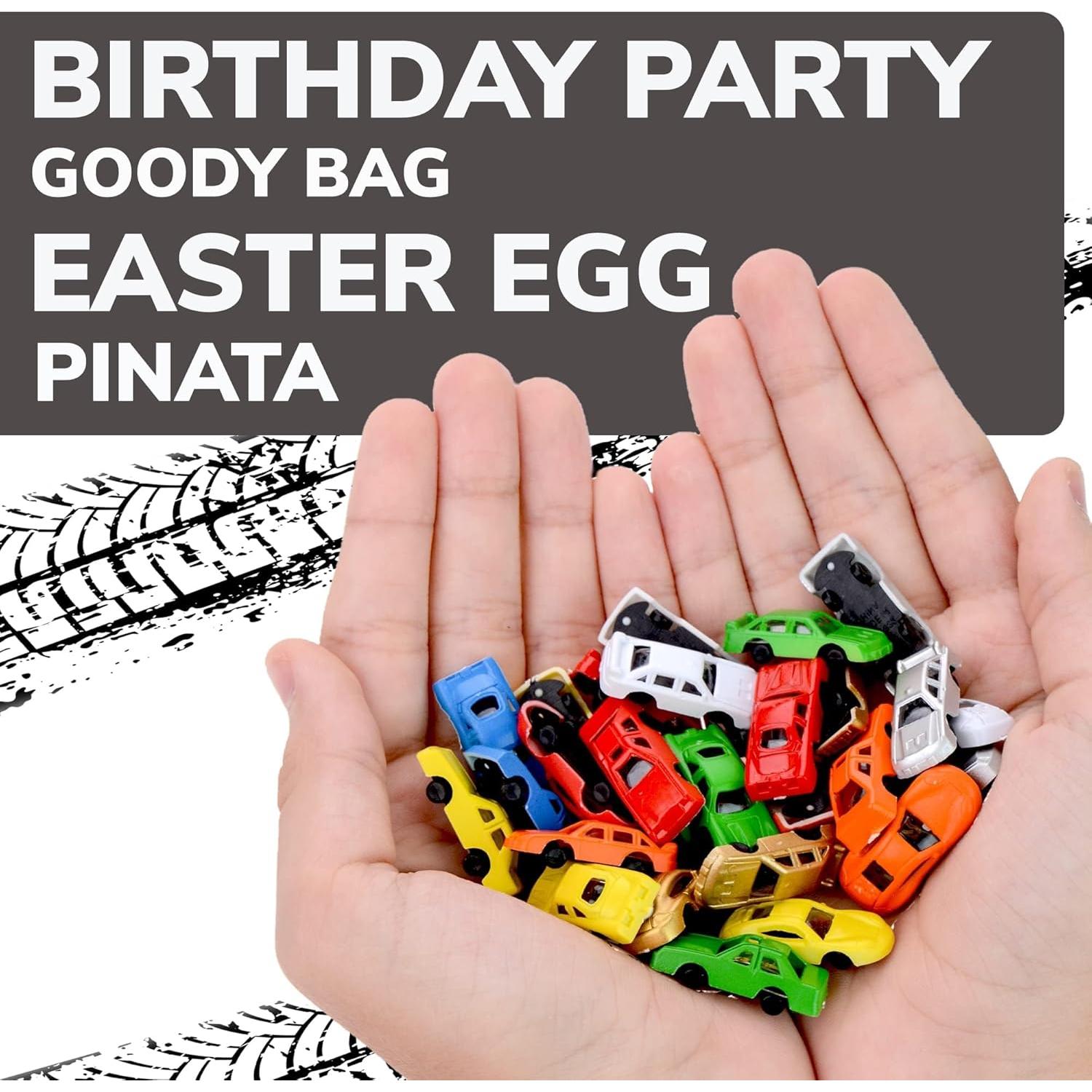 Mini Coches de Plástico Entervending - 25 Pcs para Niños