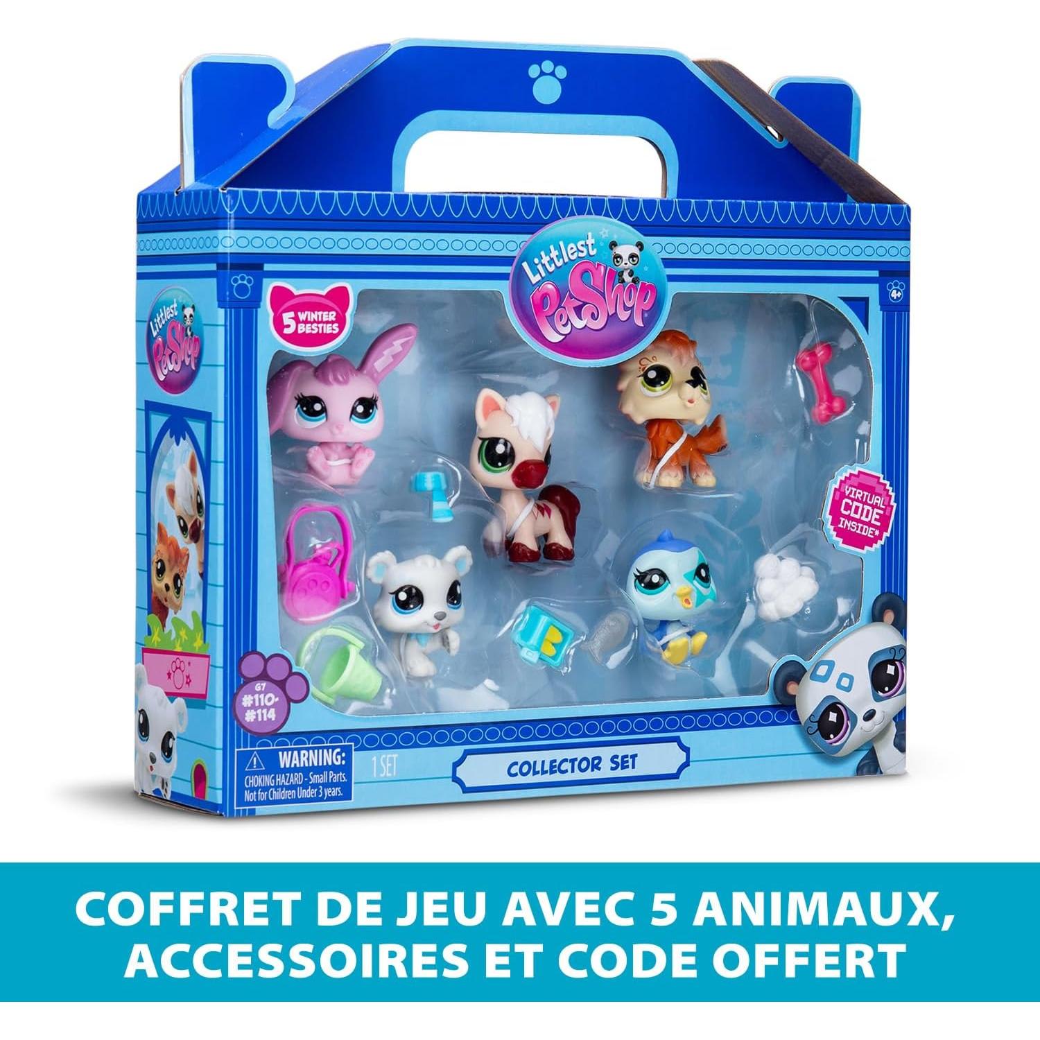 Littlest Pet Shop Paquete 5 Mejores Amigos de Invierno