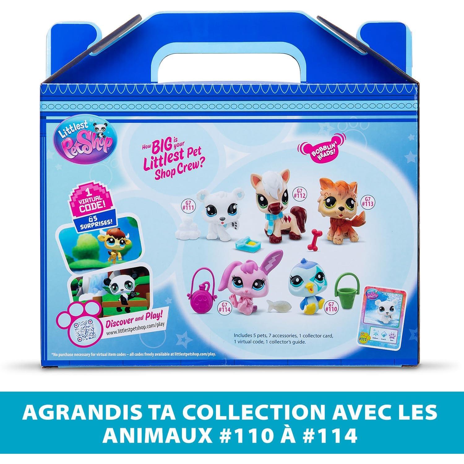 Littlest Pet Shop Paquete 5 Mejores Amigos de Invierno