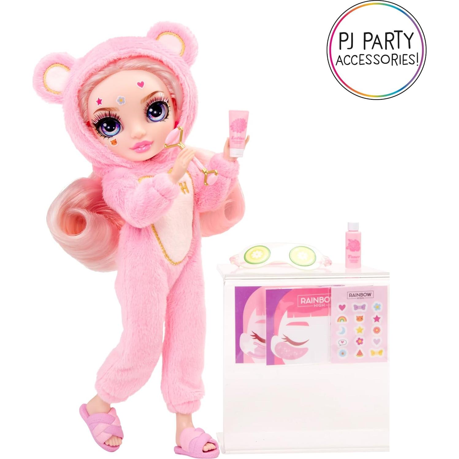 Muñeca Rainbow High Bella 22.86 cm con Pijama y Accesorios