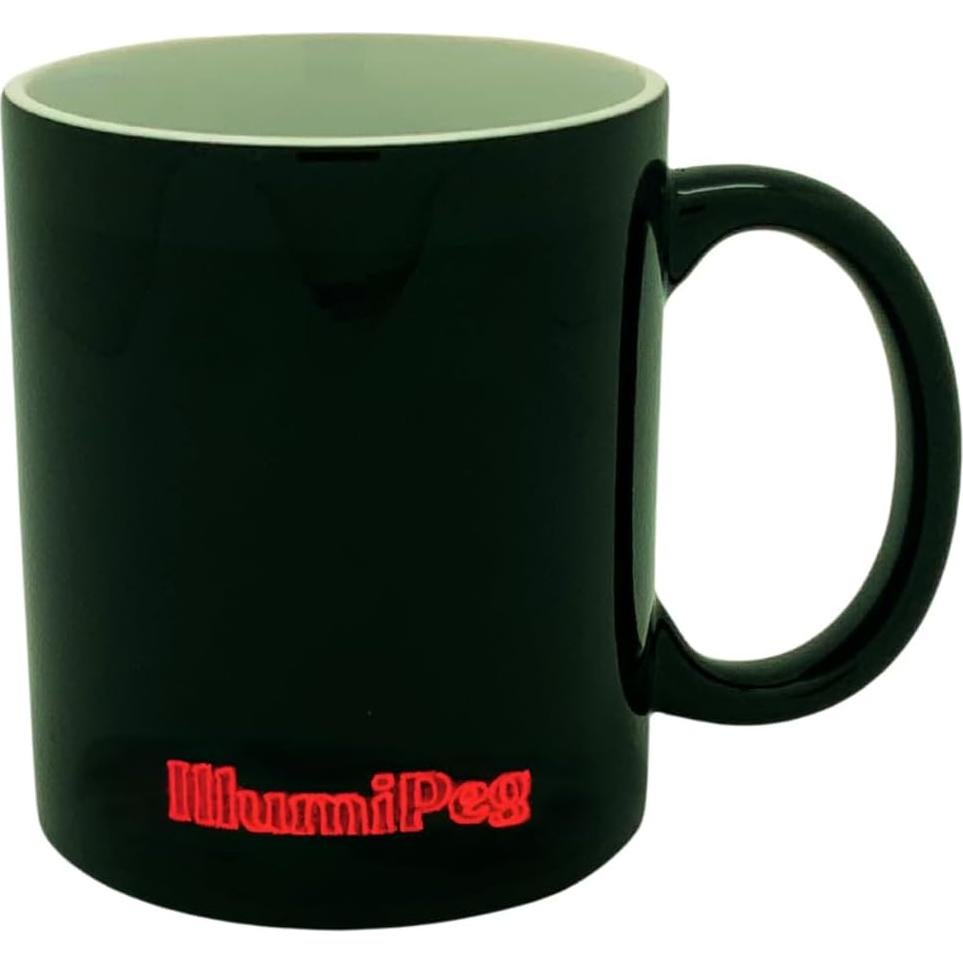 Taza de Cerámica Cambiante de Calor IllumiPeg Flamenco 11 oz