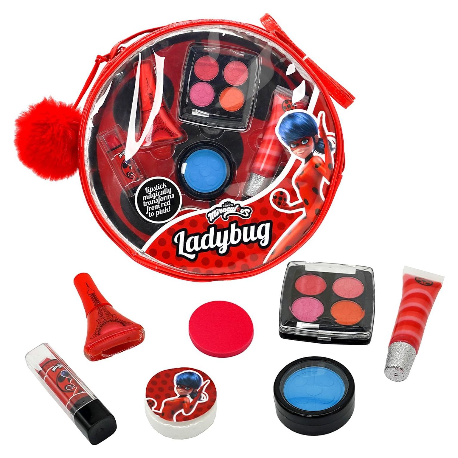 Set de Maquillaje para Niñas Miraculous Ladybug - 10 Piezas
