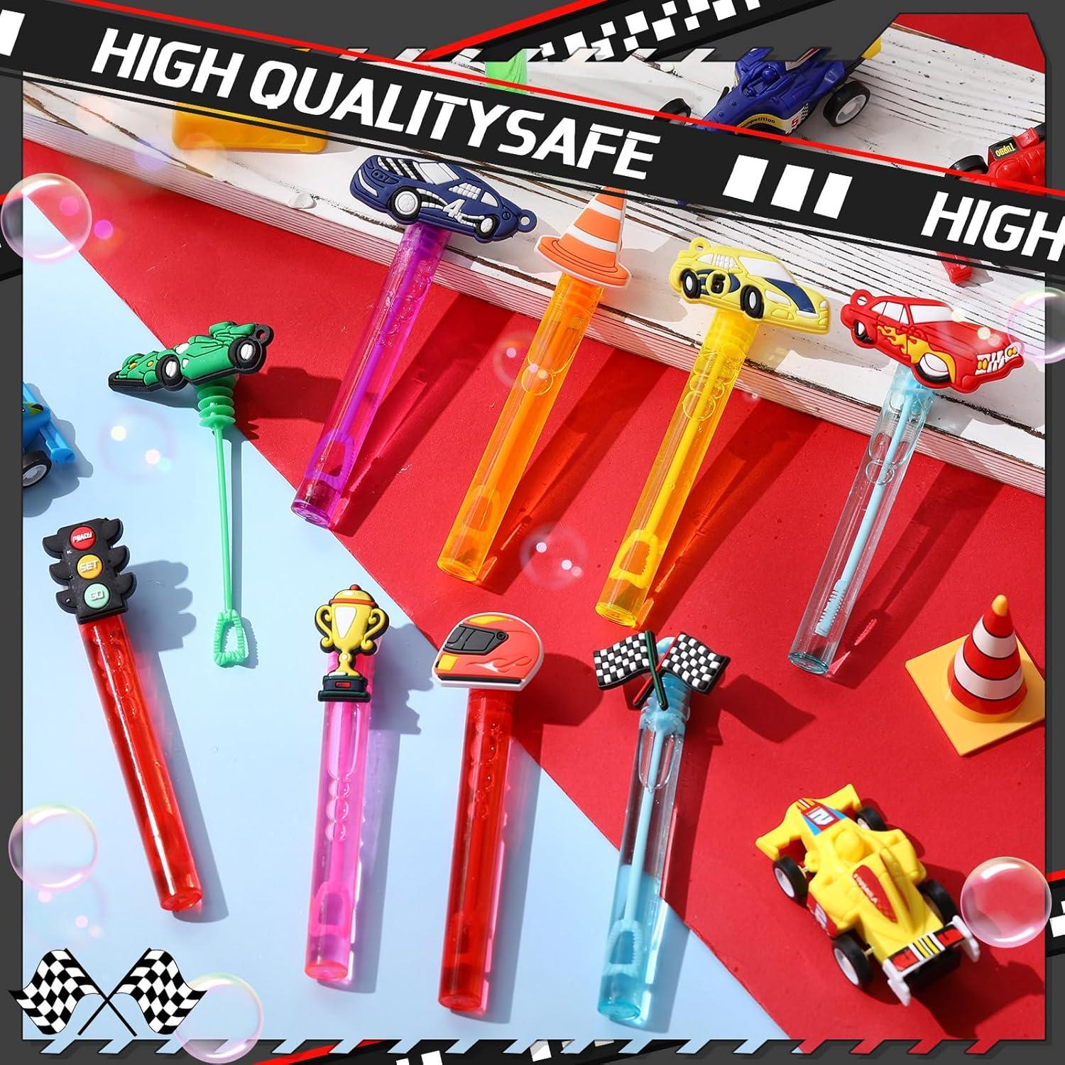 27 Mini Burbujas de Coches de Carreras Rotatingpals 11.5 cm