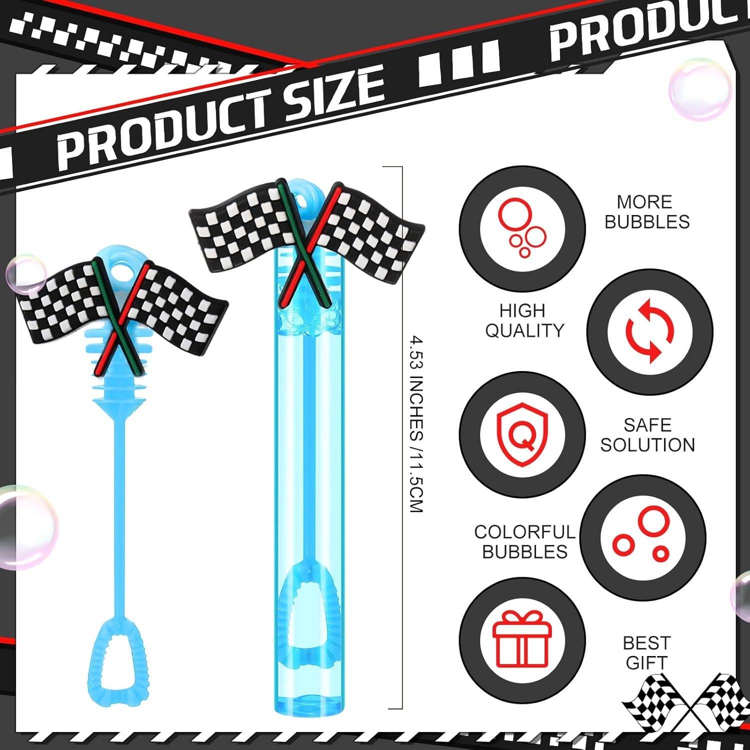 27 Mini Burbujas de Coches de Carreras Rotatingpals 11.5 cm