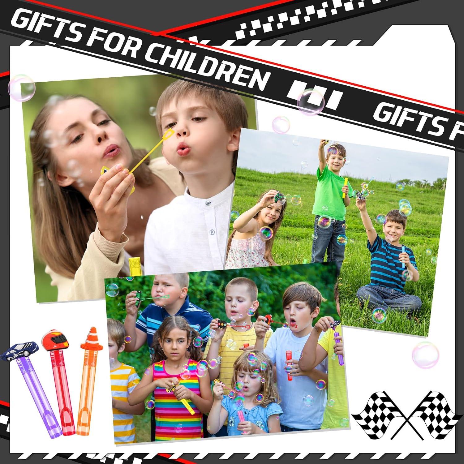 27 Mini Burbujas de Coches de Carreras Rotatingpals 11.5 cm