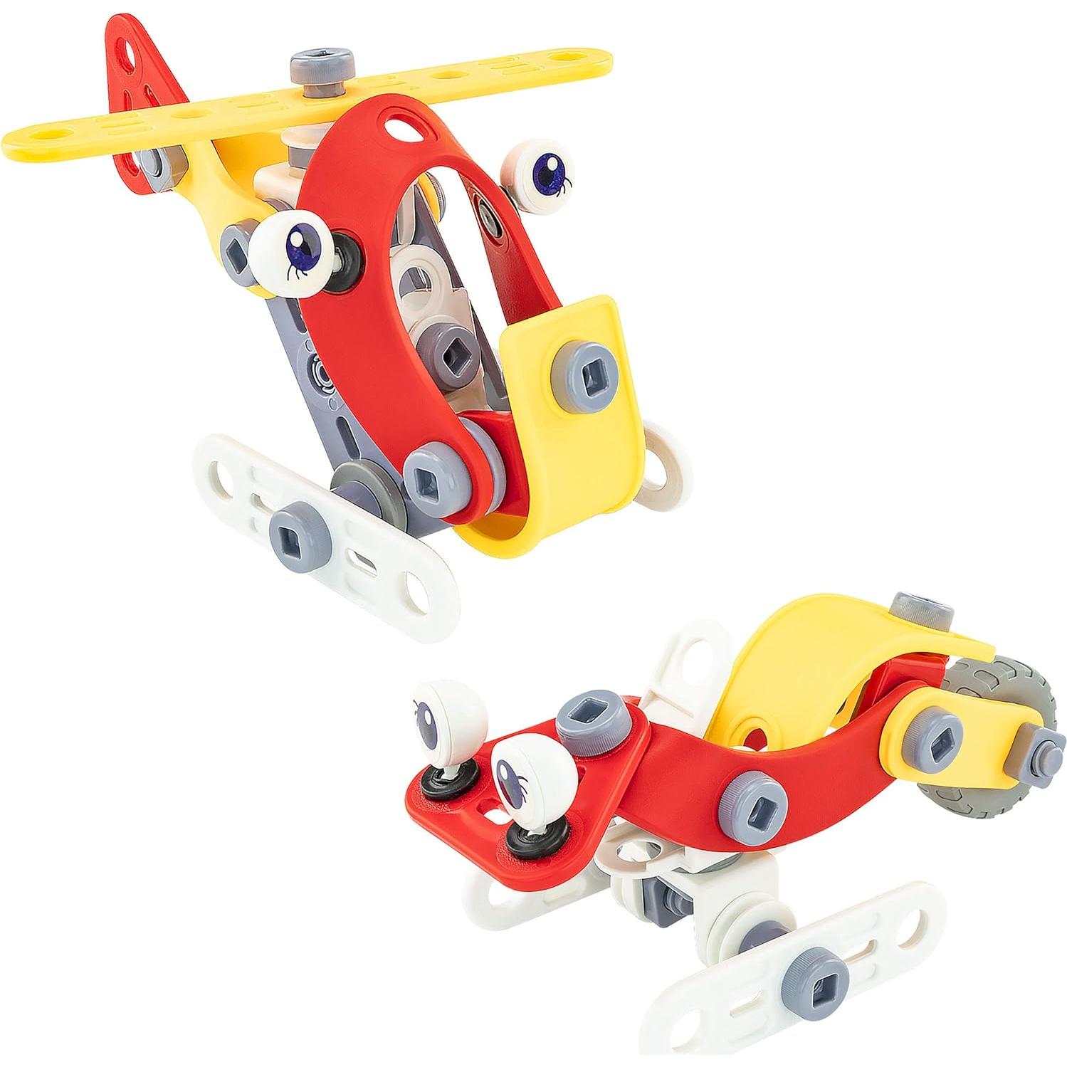 Conjunto de Construcción Rescatador Rápido Hoopla Toys 2-en-1