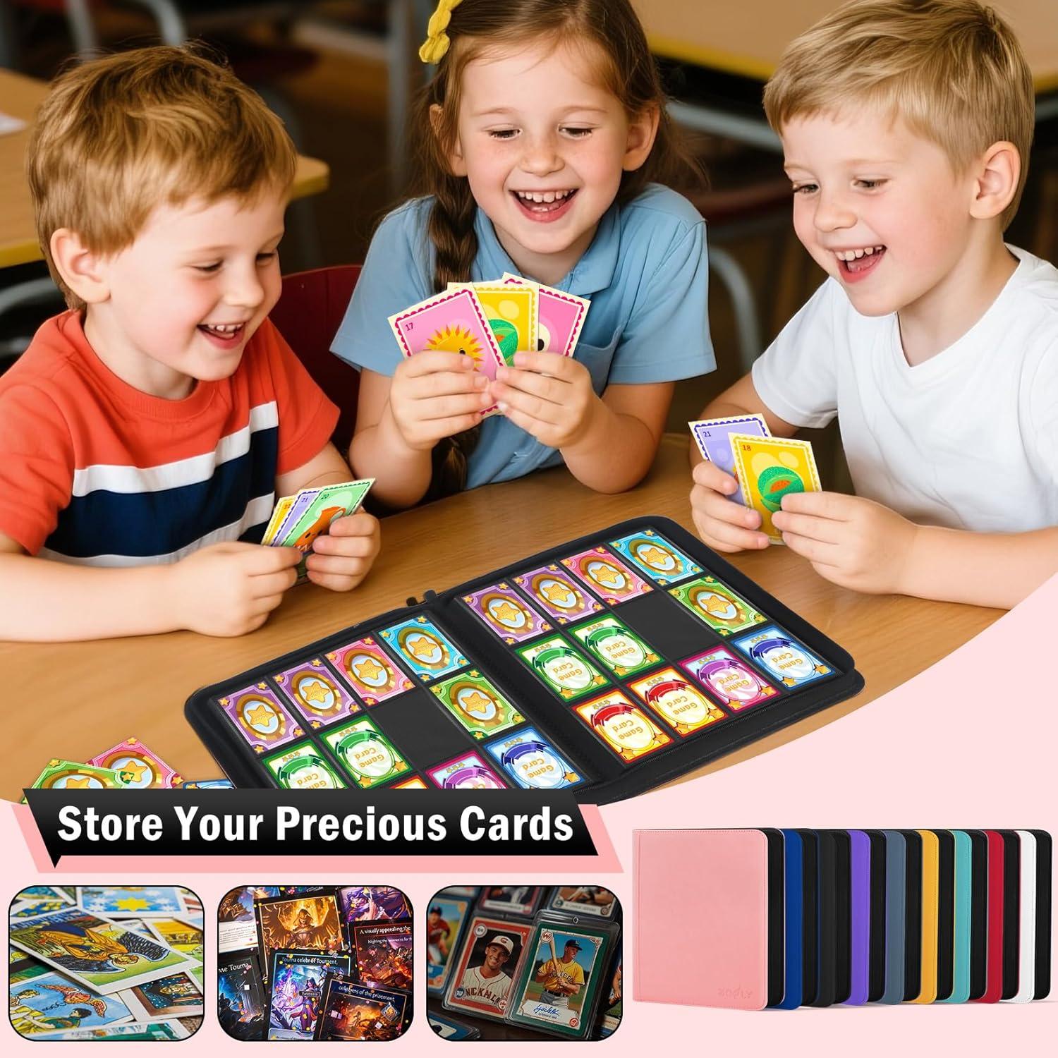 Carpeta de Tarjetas Zofly TC-30P Rosa 12 Bolsillos 720 Tarjetas