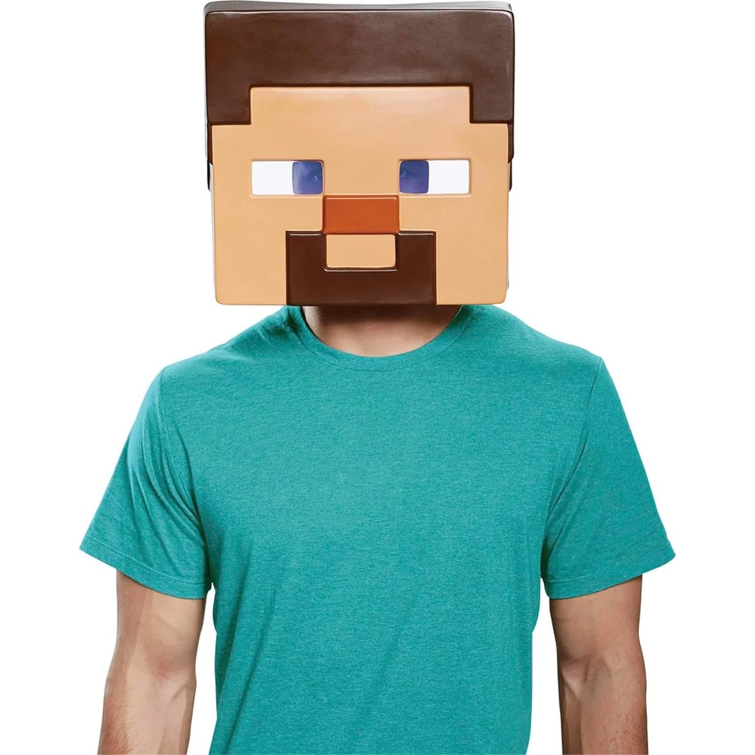 Máscara de Adulto Minecraft Steve Disguise 28x28 cm ABS
