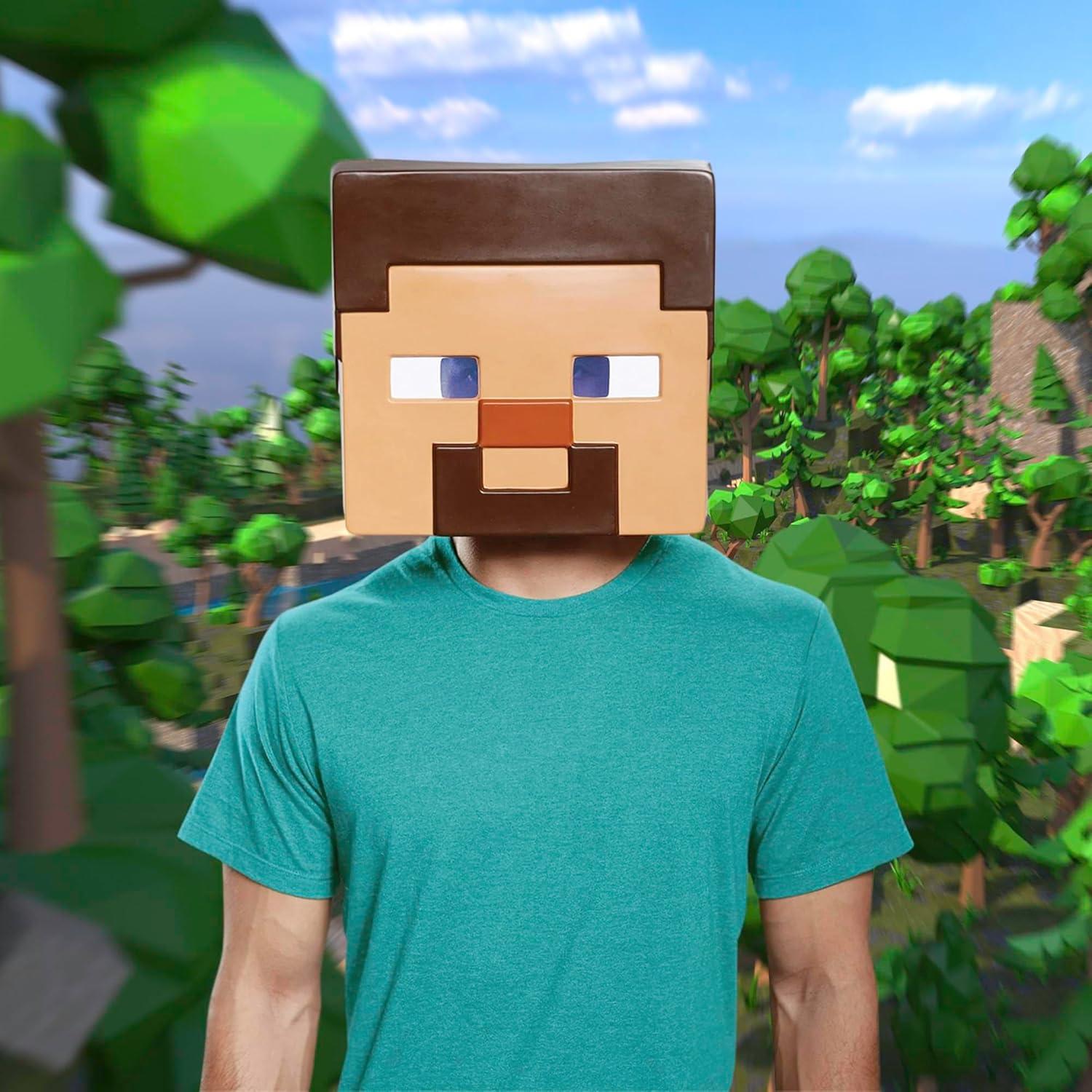 Máscara de Adulto Minecraft Steve Disguise 28x28 cm ABS