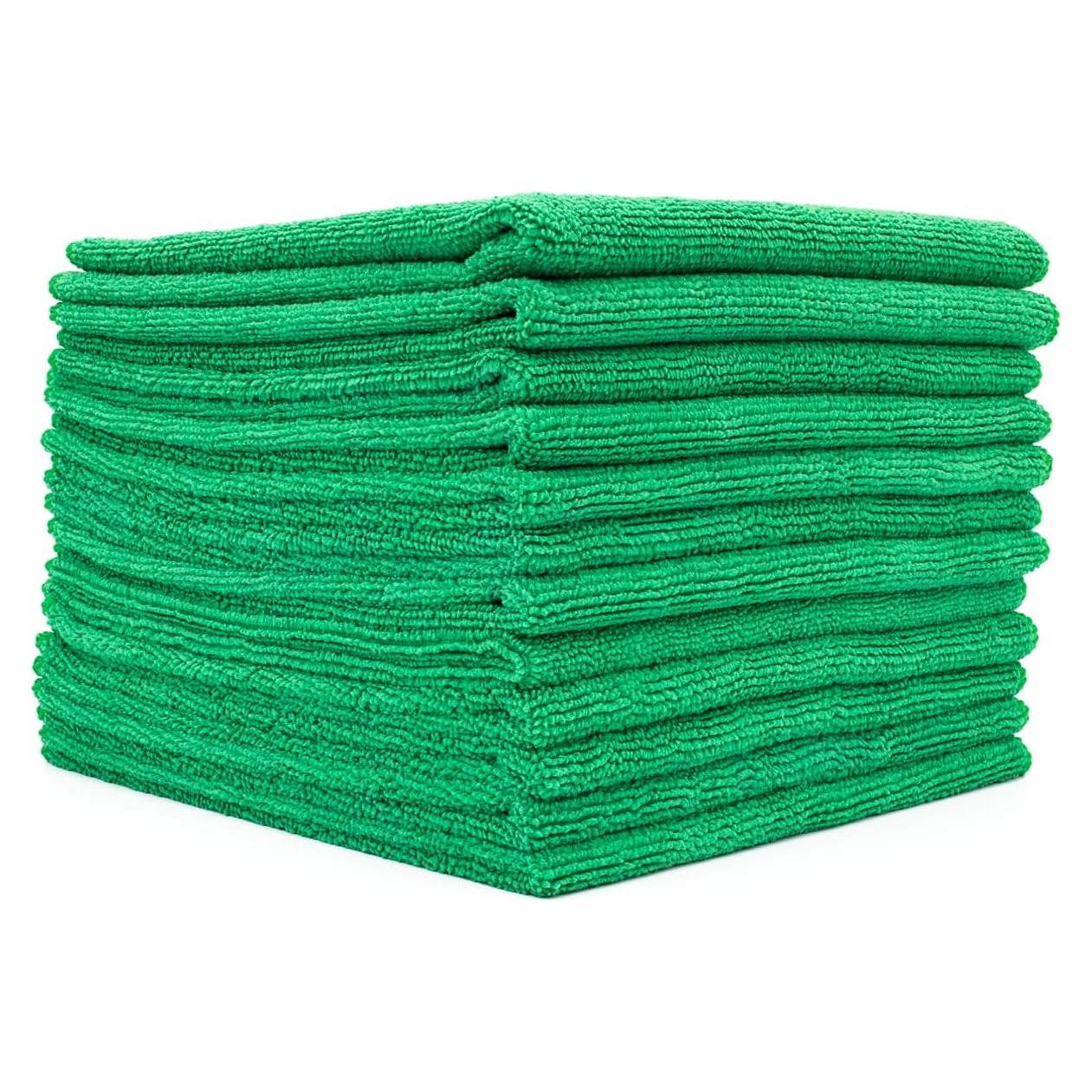 Toallas de Microfibra La Compañía Rag 30.48cm Verde 12 Unidades