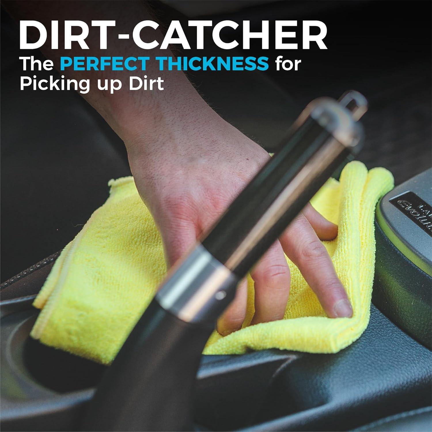 Toallas de Microfibra La Compañía Rag 30.48cm Verde 12 Unidades