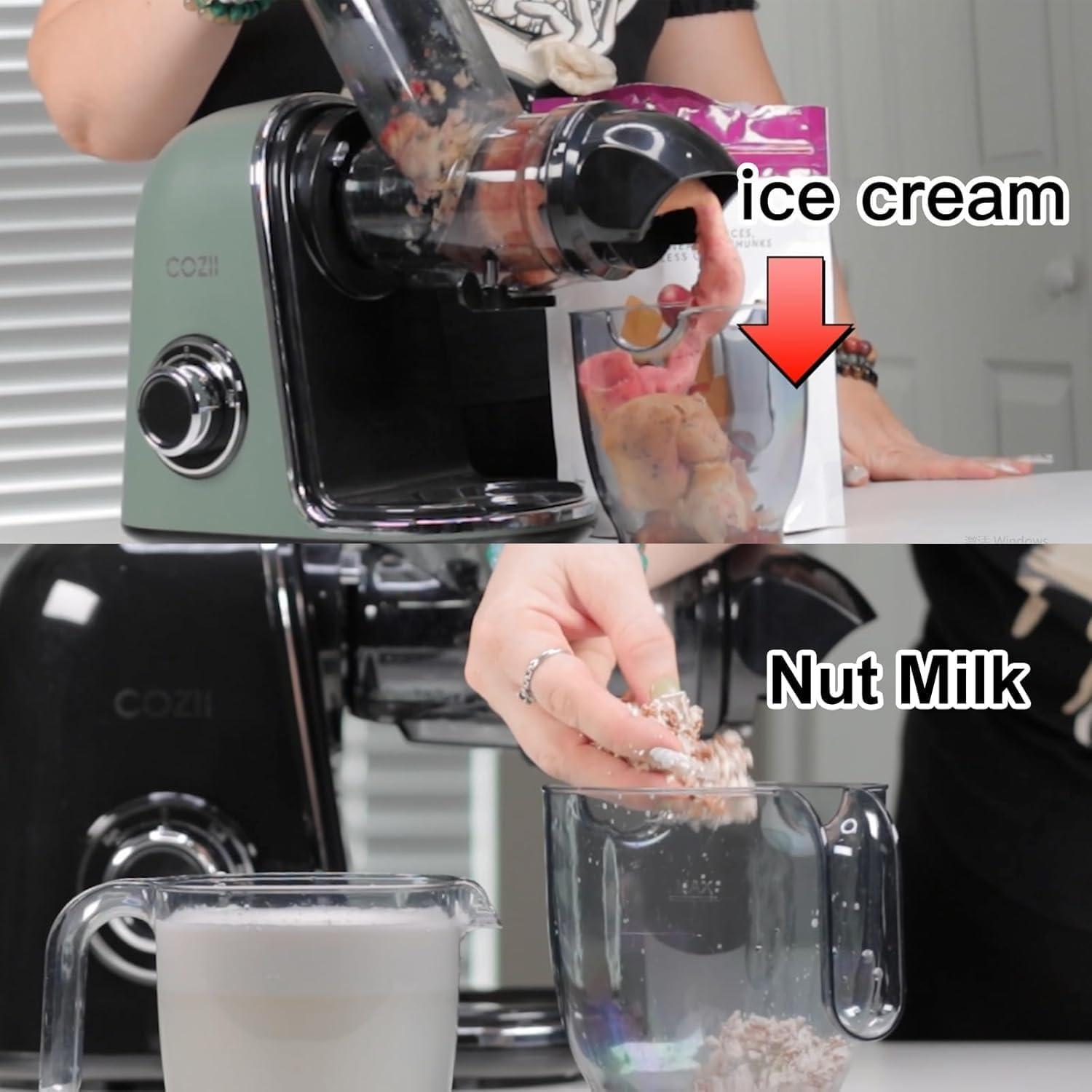 Extractor de Jugo COZII 1520B Frío 150W Silencioso 9.14cm