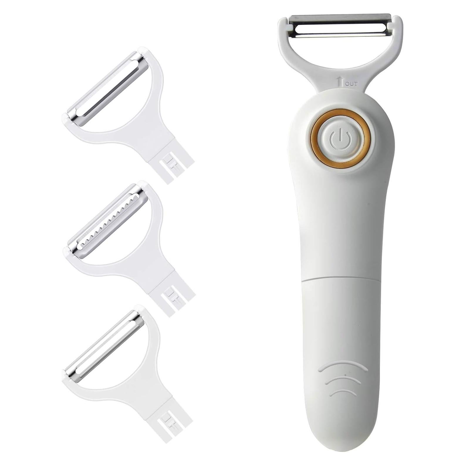 Pelador Eléctrico de Frutas y Verduras PANGPENG 3 Cuchillas