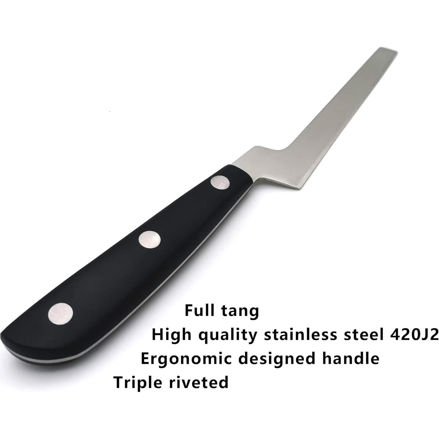 Cuchillo para Queso Suave MATTSTONE HILL, Acero Inoxidable 22.6cm