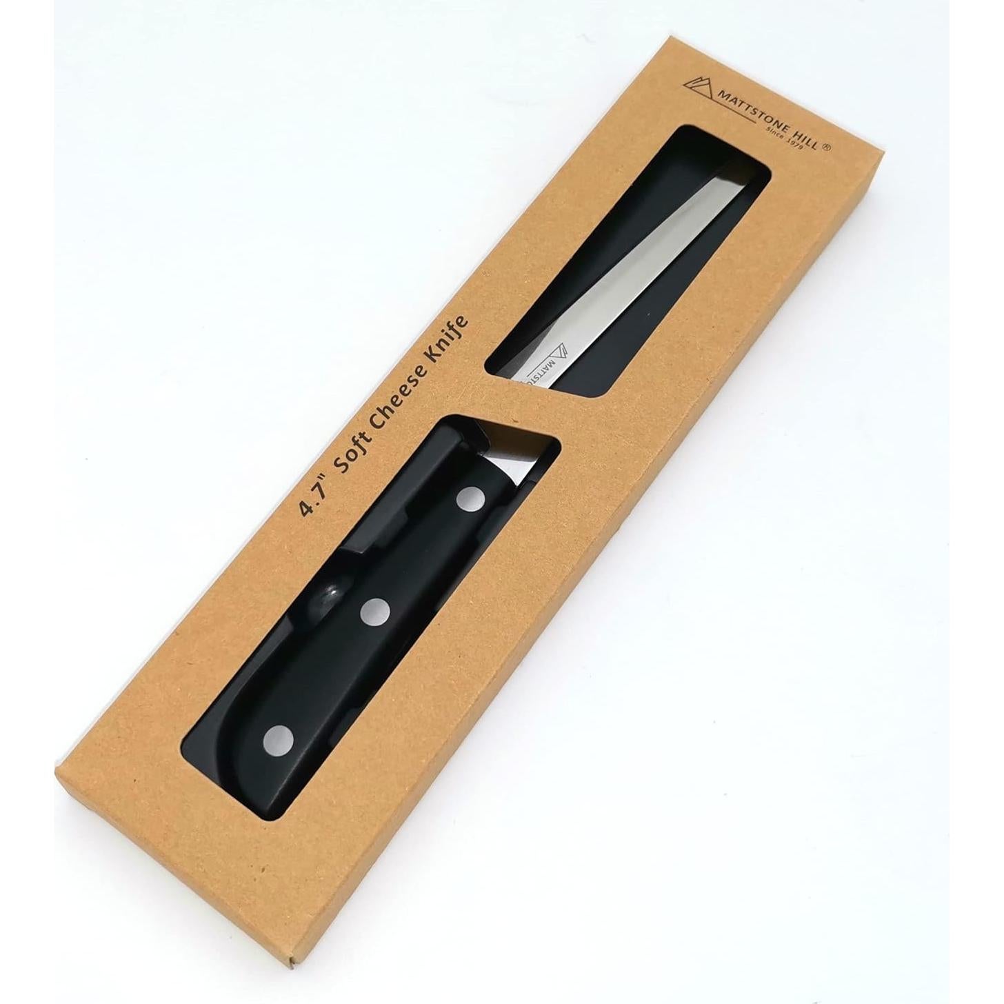 Cuchillo para Queso Suave MATTSTONE HILL, Acero Inoxidable 22.6cm