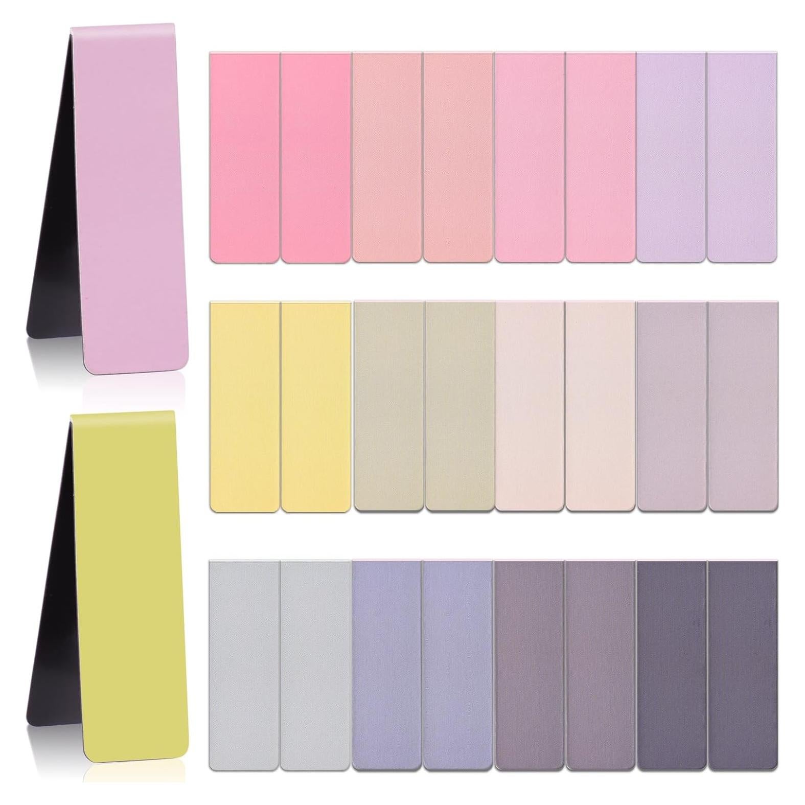 24 Marcadores Magnéticos UMETDO Multicolor para Leer