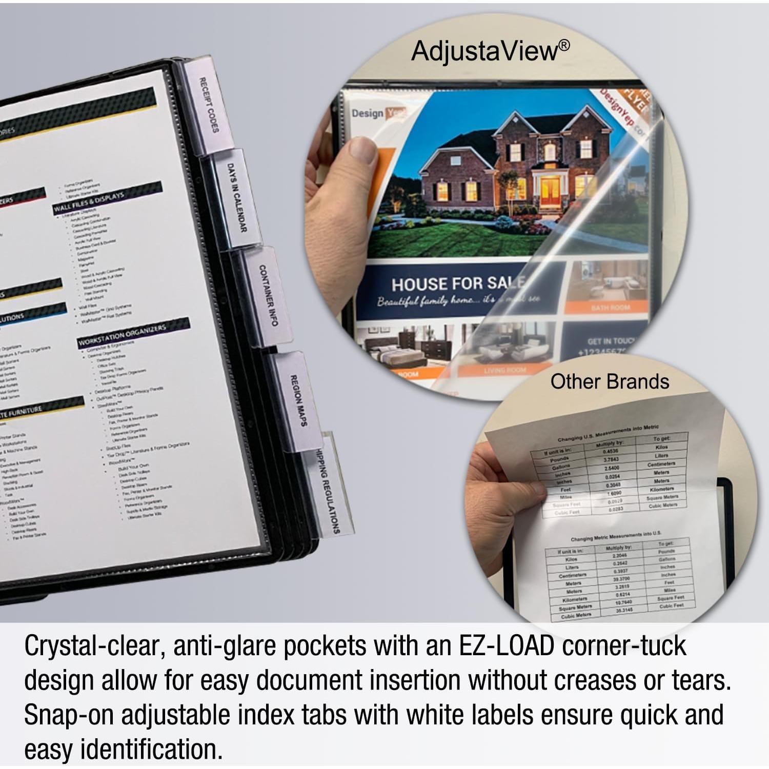 Organizador de Escritorio Ultimate Office 10 Bolsillos Negros