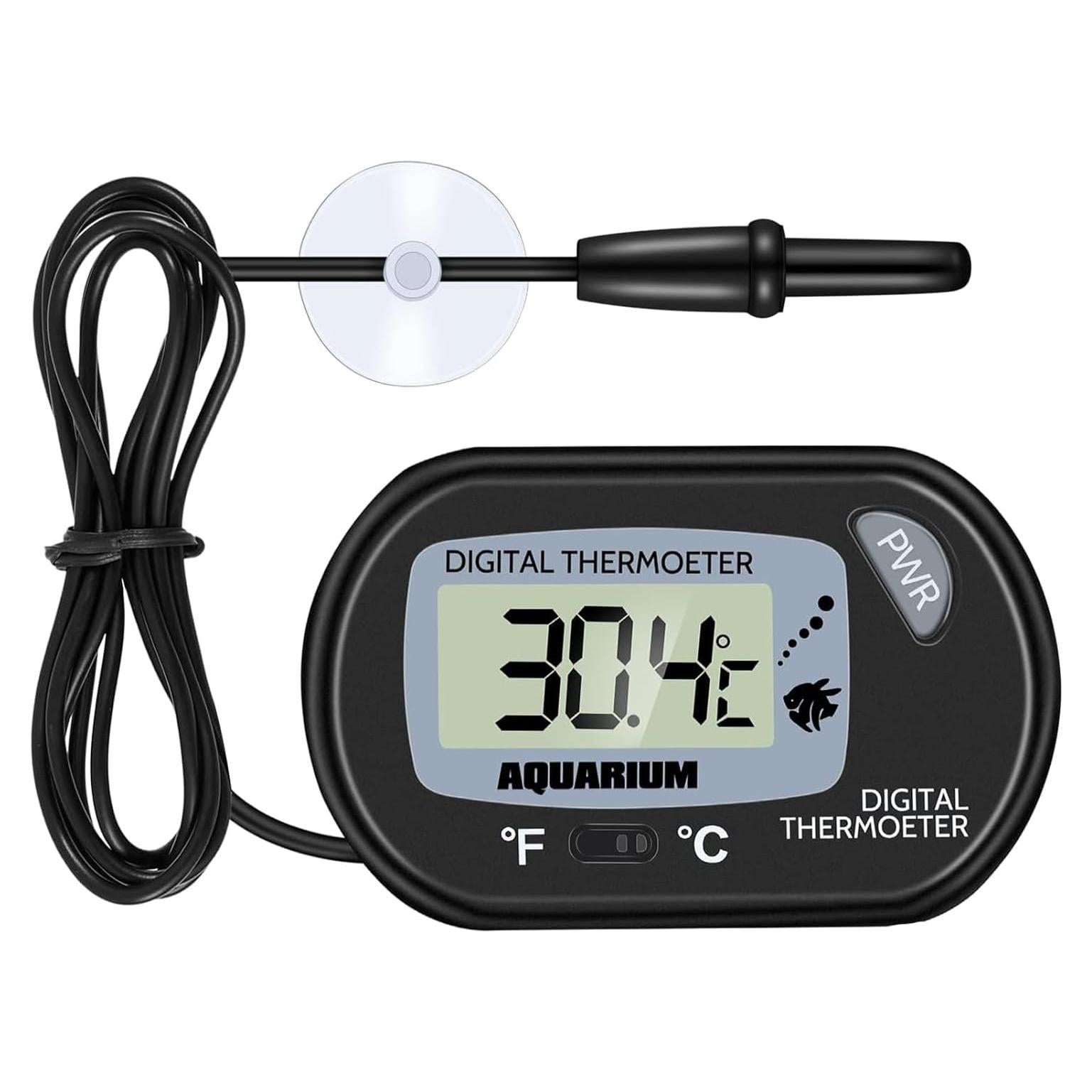 Termómetro Digital para Acuario Zacro ZDT1-AUX-1 LCD Grande