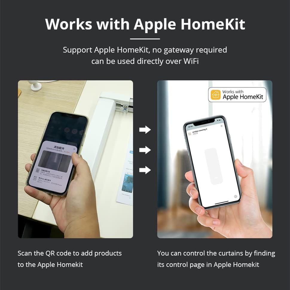 Sistema de Cortinas Inteligentes Blindsmart 2.1M WiFi Compatible