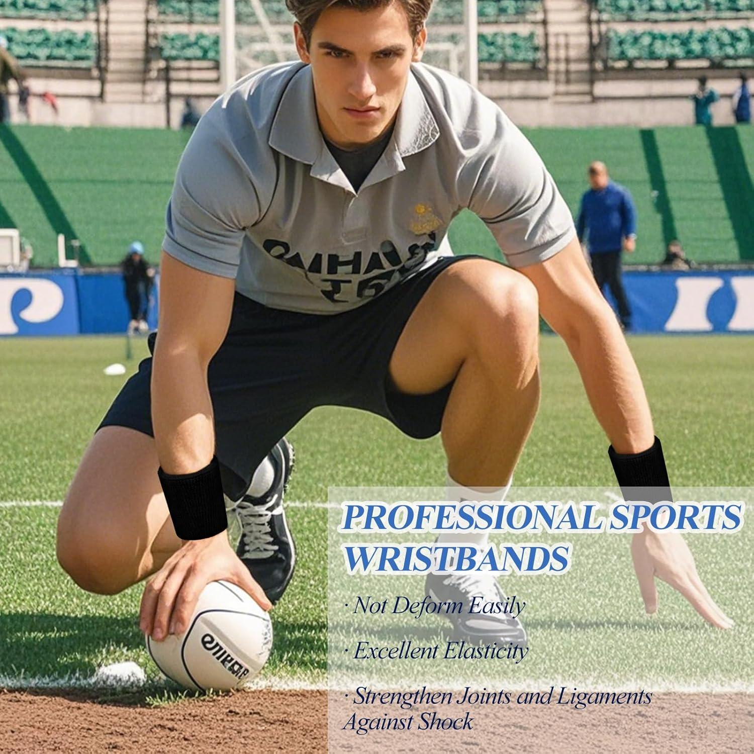 Paquete de 6 Bandas de Sudor Toresper para Ejercicio Unisex