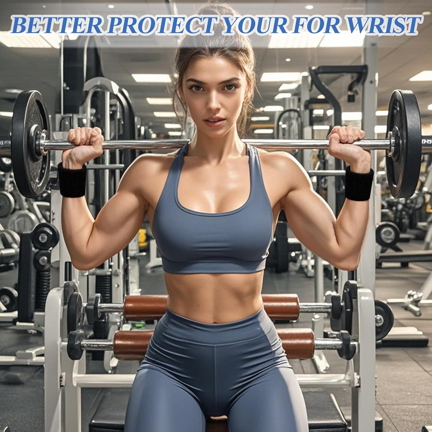 Paquete de 6 Bandas de Sudor Toresper para Ejercicio Unisex