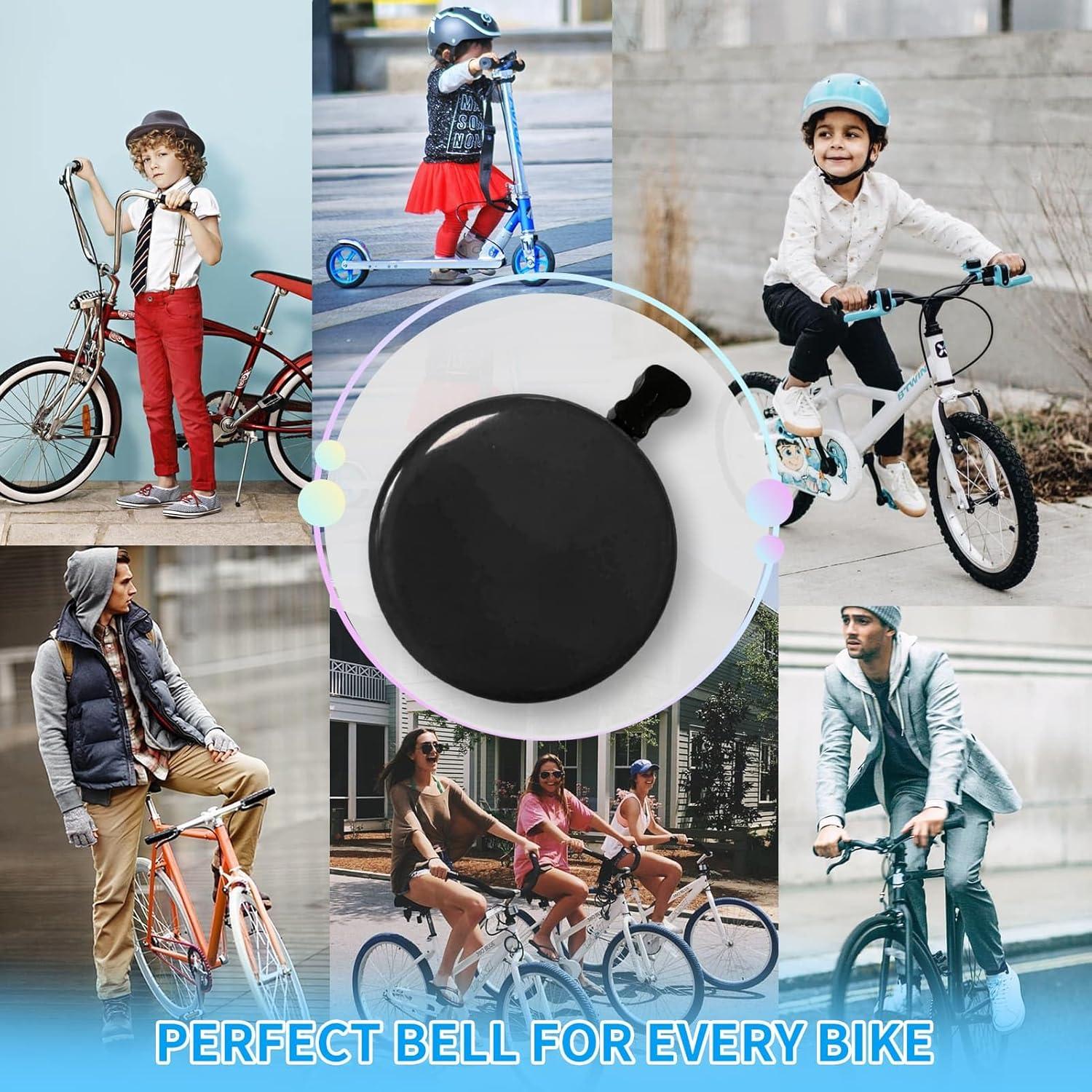 Timbre de Bicicleta TC TCBIERO 95dB | Sonido Fuerte | 4 Colores