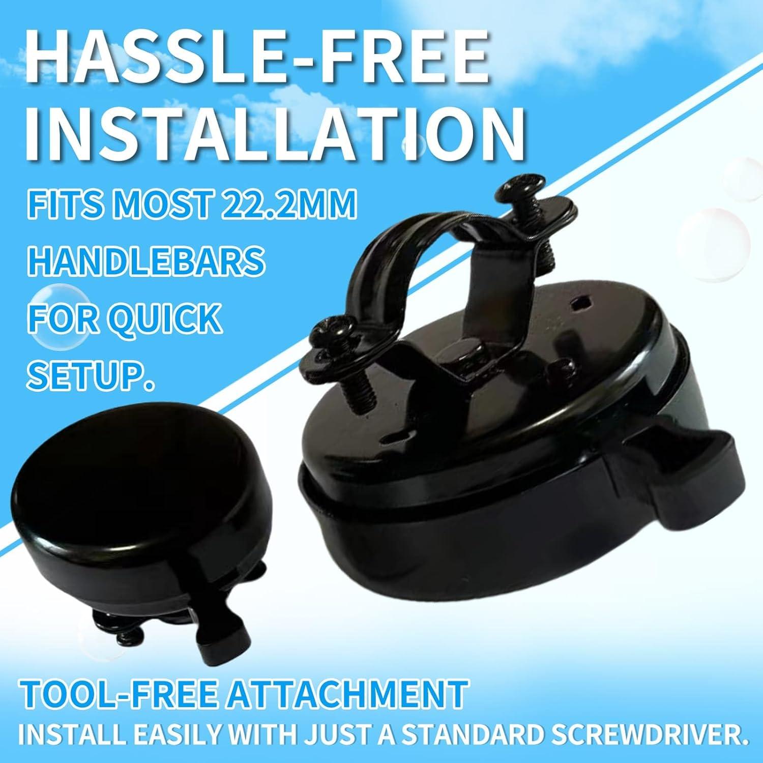 Timbre de Bicicleta TC TCBIERO 95dB | Sonido Fuerte | 4 Colores