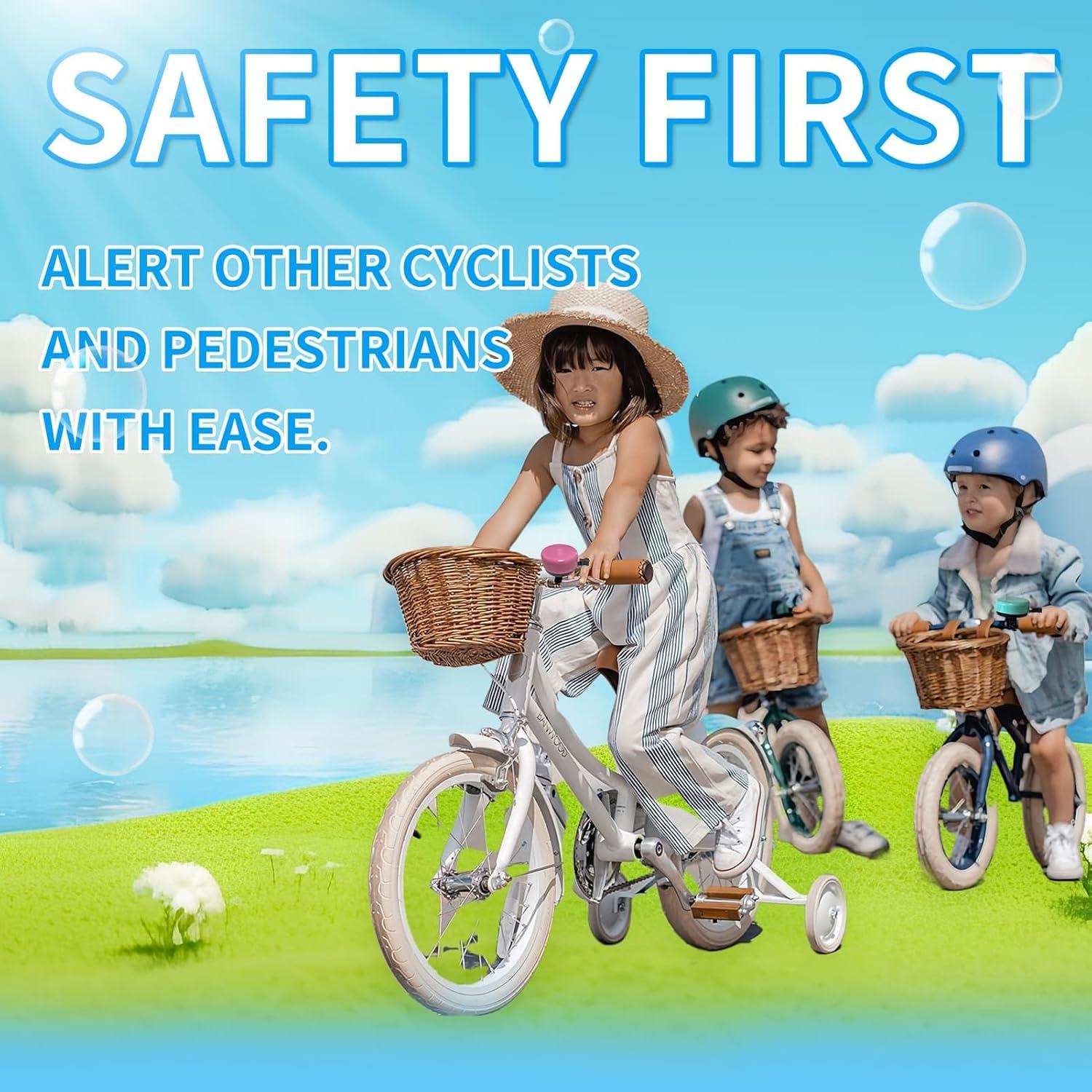 Timbre de Bicicleta TC TCBIERO 95dB | Sonido Fuerte | 4 Colores