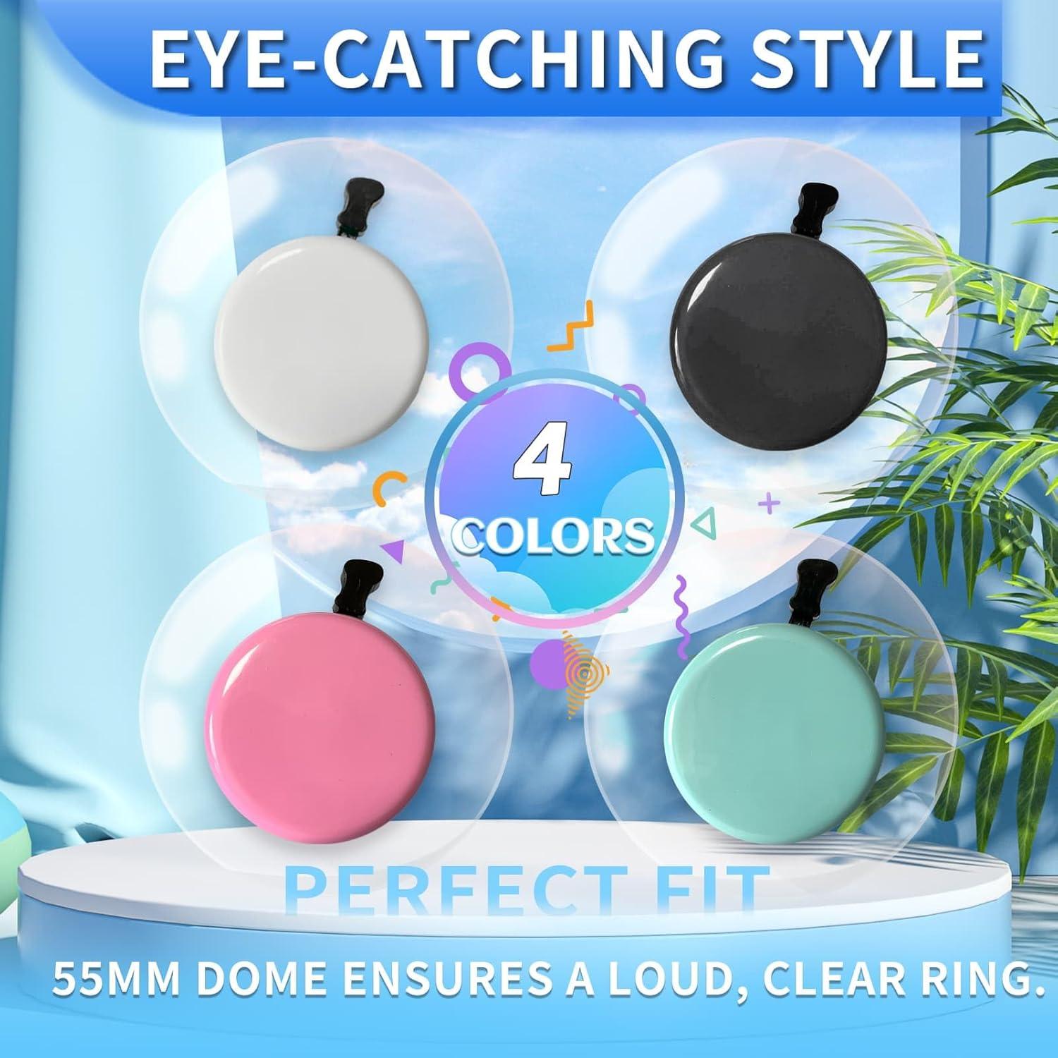 Timbre de Bicicleta TC TCBIERO 95dB | Sonido Fuerte | 4 Colores