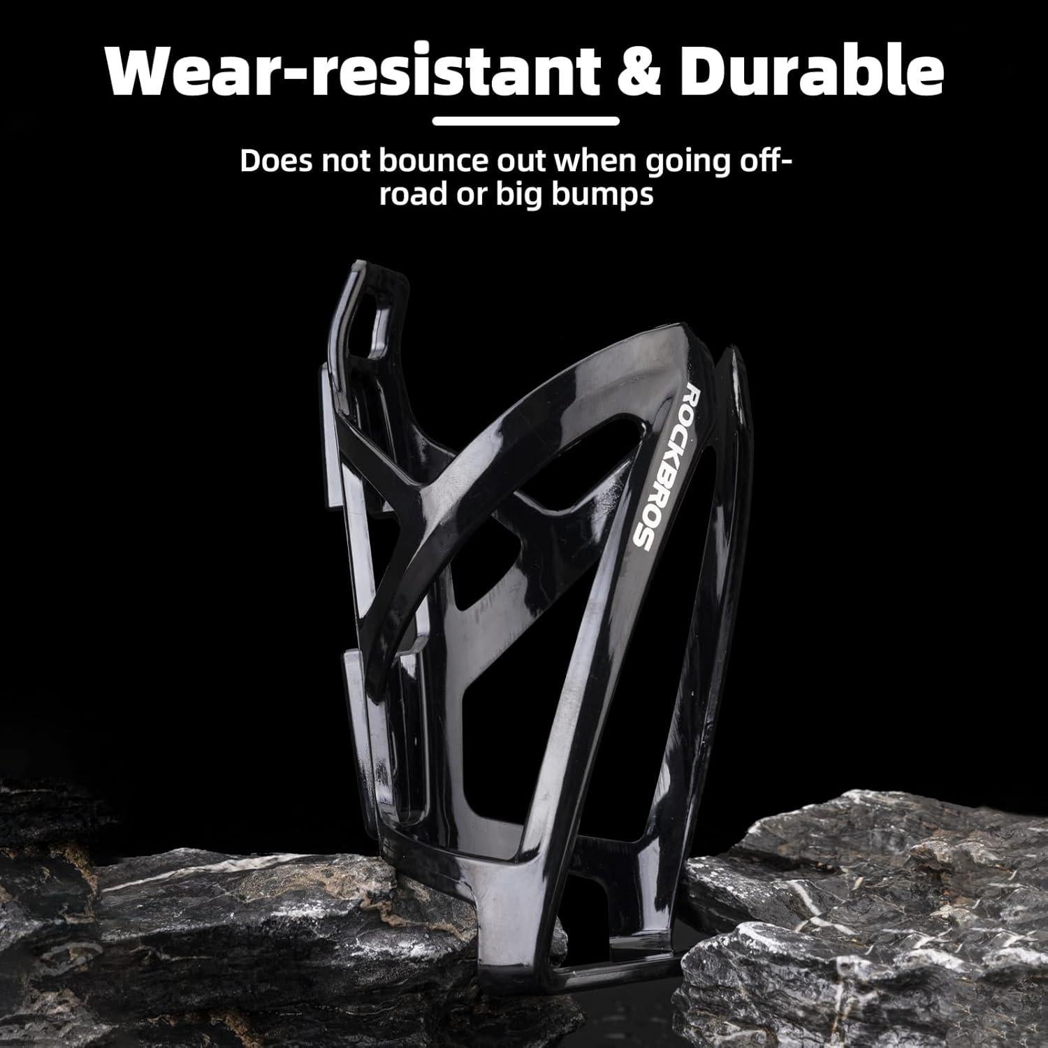 Soporte para Botella de Agua ROCKBROS Ultra-Ligero Negro