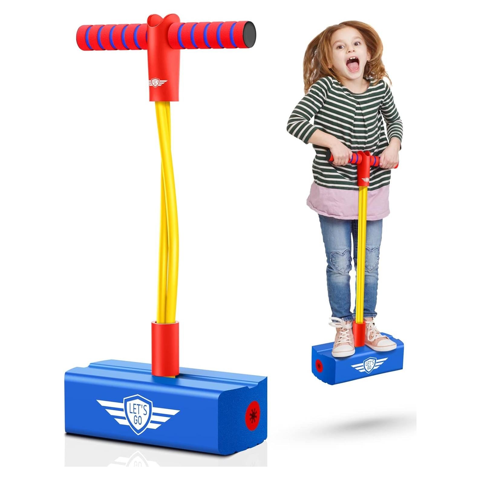 Pogo Stick de Espuma CUUGO VAMOS! CG para Niños 3-12 Años