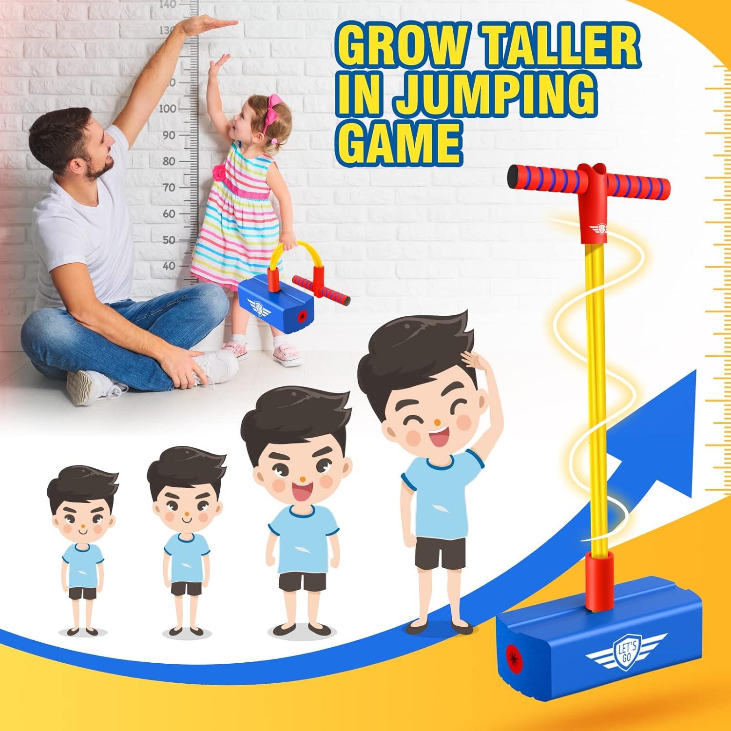 Pogo Stick de Espuma CUUGO VAMOS! CG para Niños 3-12 Años
