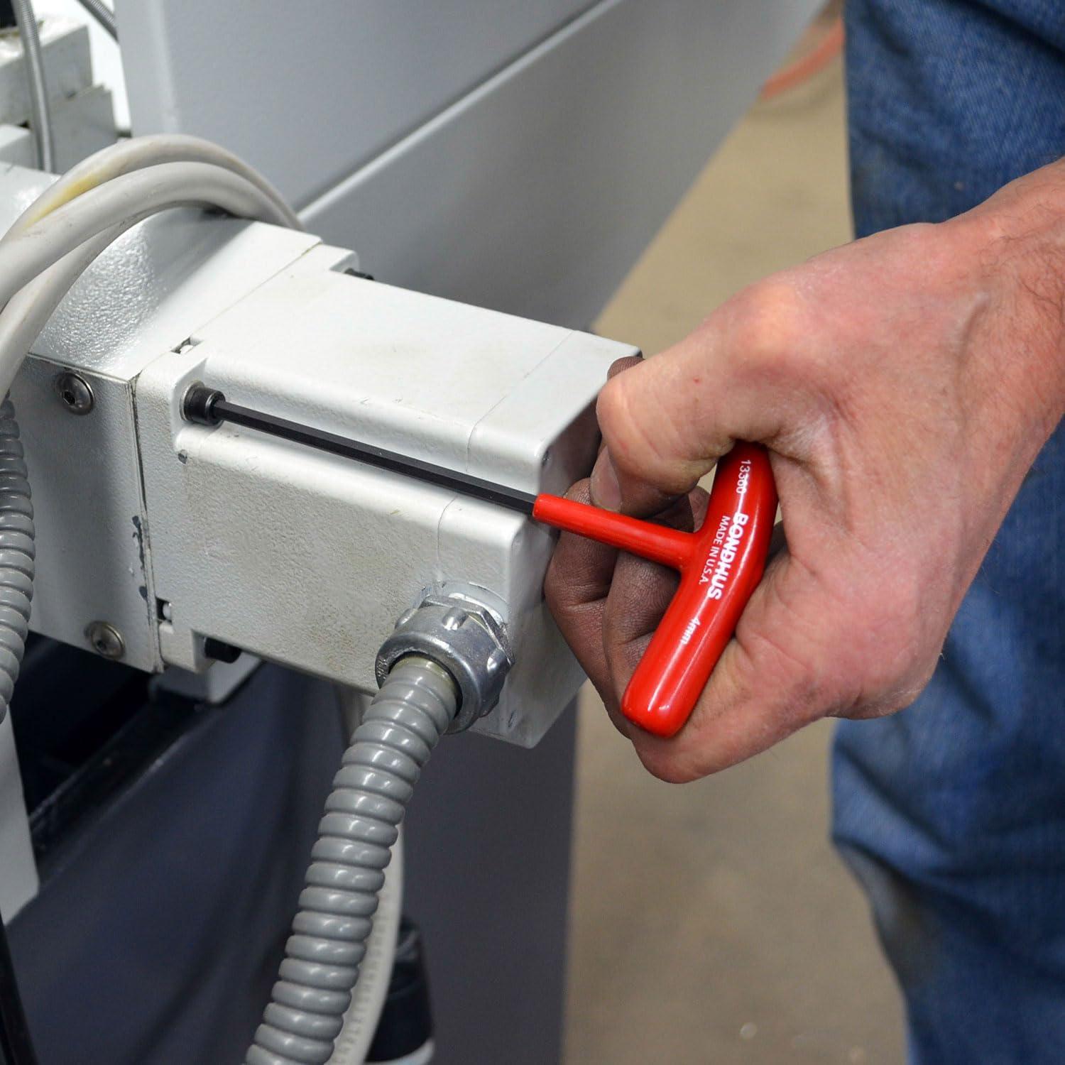 Juego de 8 Mangos en T Hexagonales Bondhus 2-10mm con Soporte