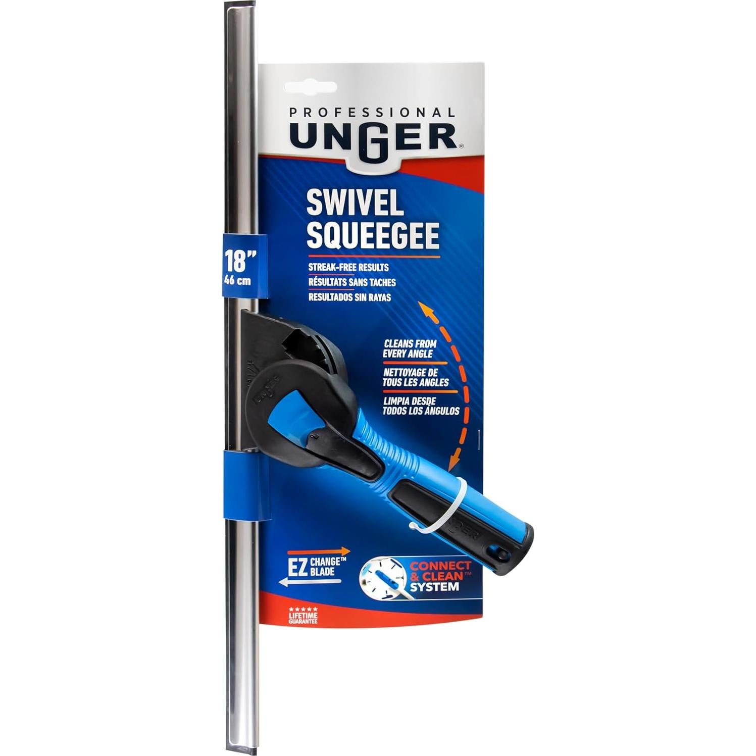 Limpiaparabrisas Giratorio Unger Profesional 45.72 cm EZ