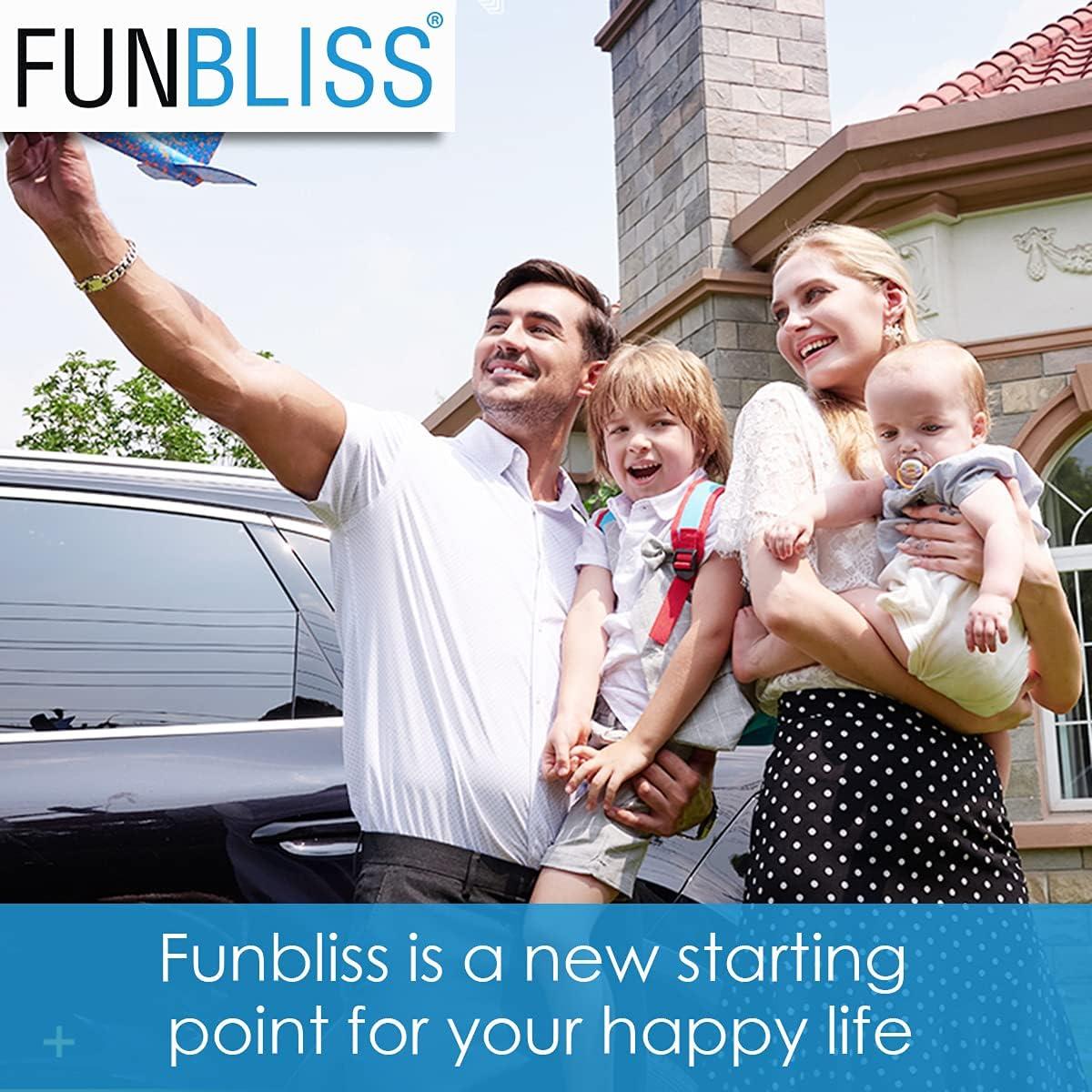 Espejo de Coche para Bebé Funbliss FB1001 Irrompible Ajustable