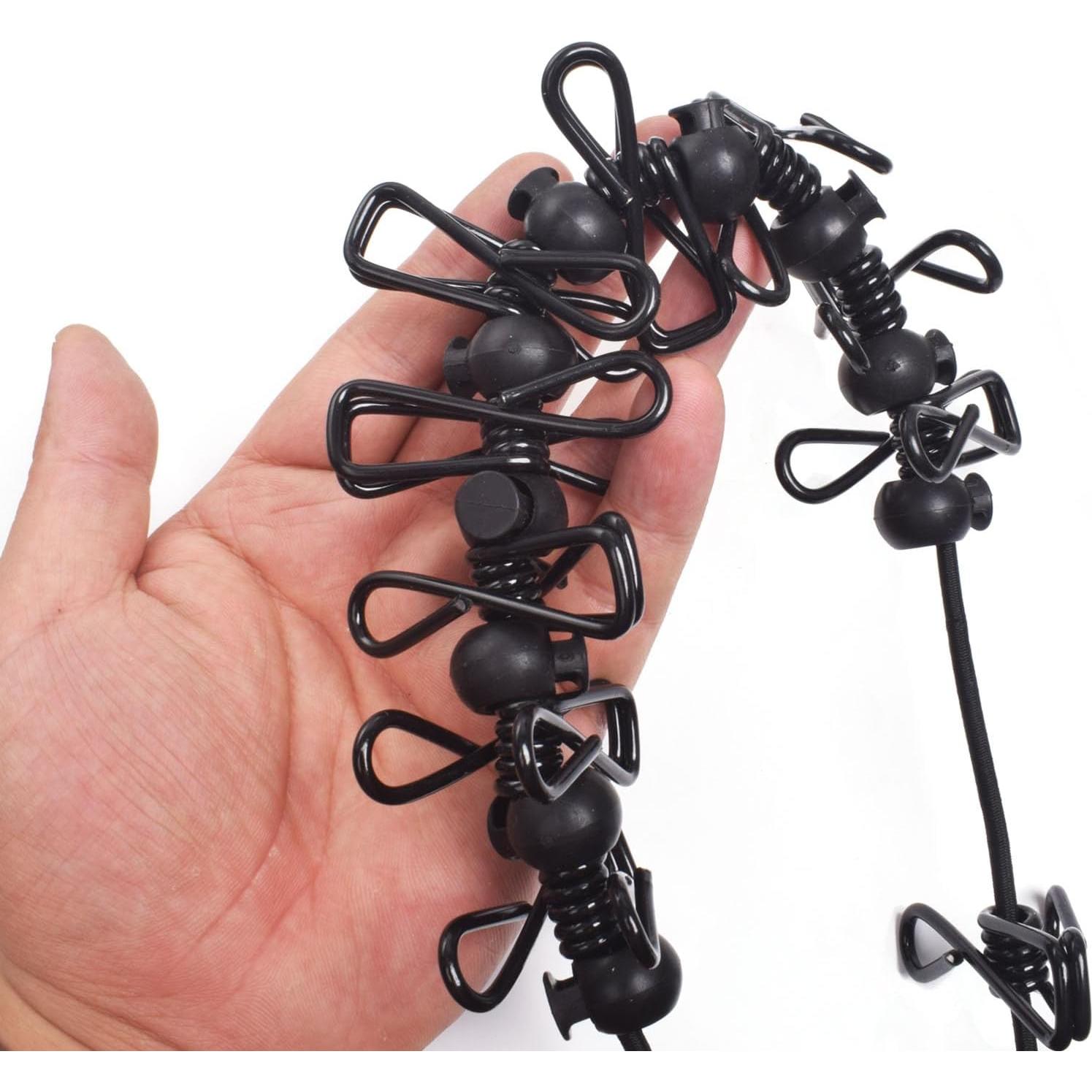 Cuerda de Ropa Portátil Retráctil Highsoner Wave 3.66m 12 Clips